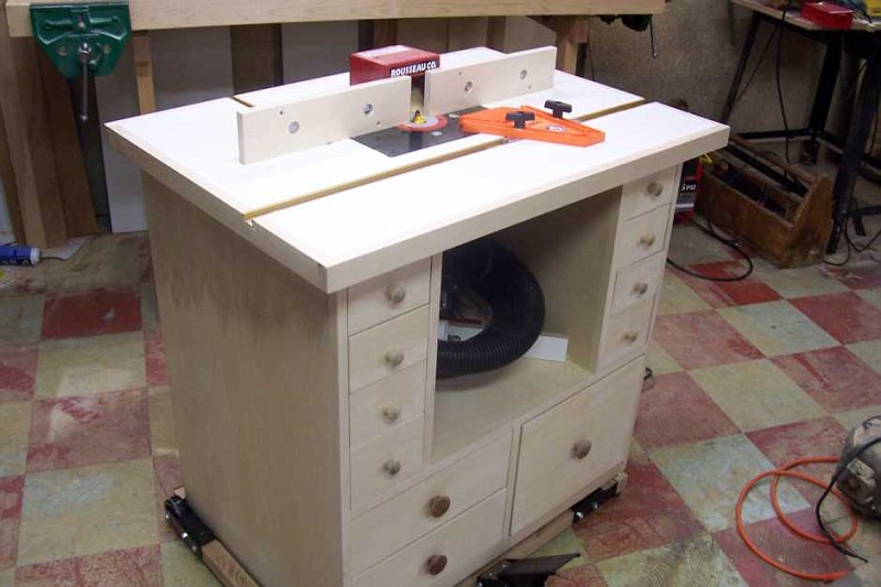 Homemade Router Table Plans Free