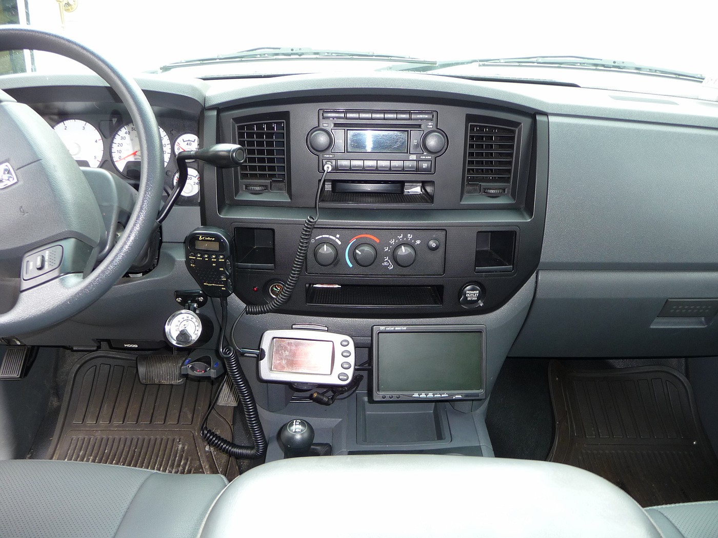 RV.Net Open Roads Forum: Truck Campers: CB Radio install in a 2500 Dodge