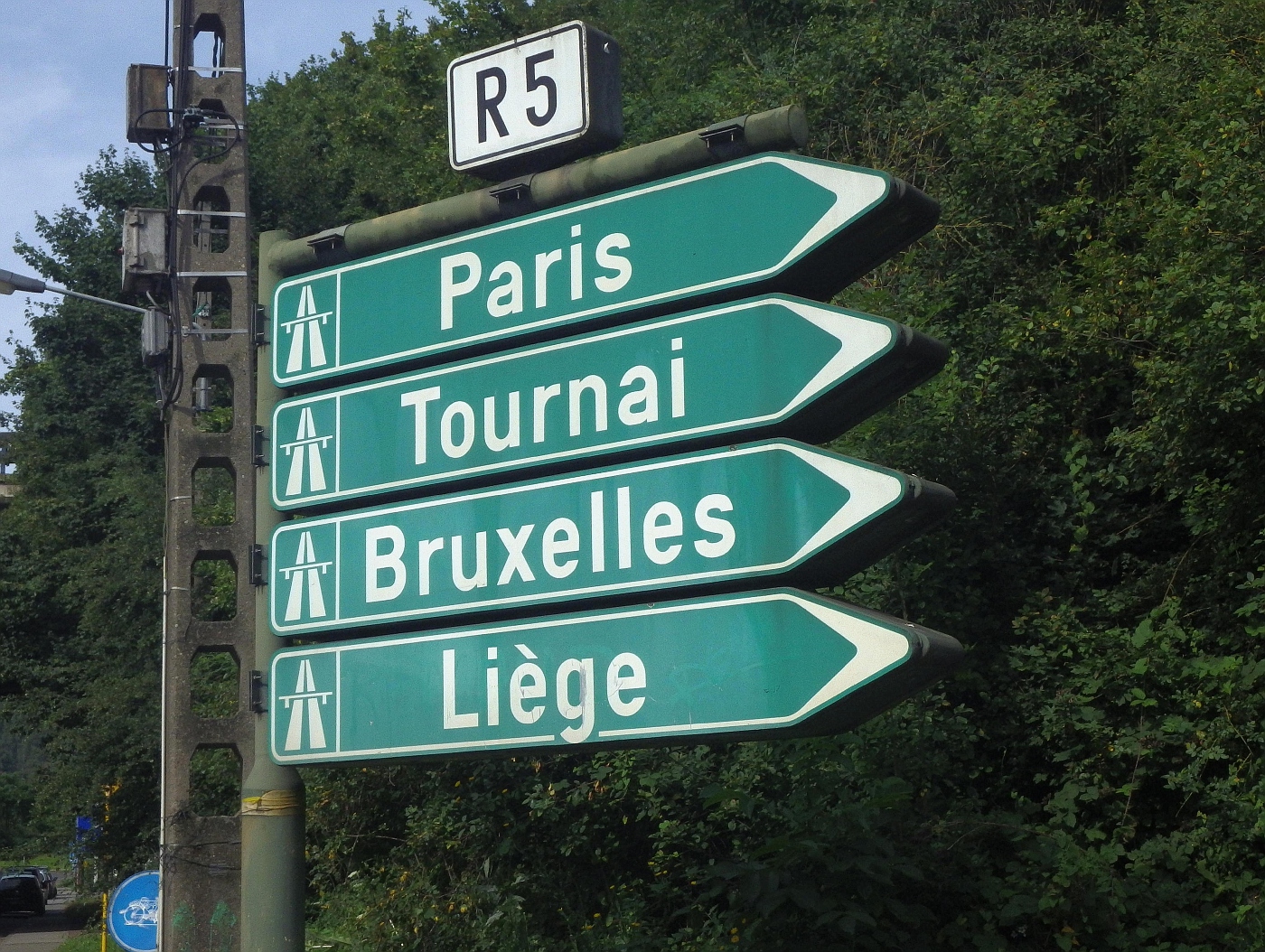 Für Autos haben Paris und Brüssel hier die gleiche Richtung