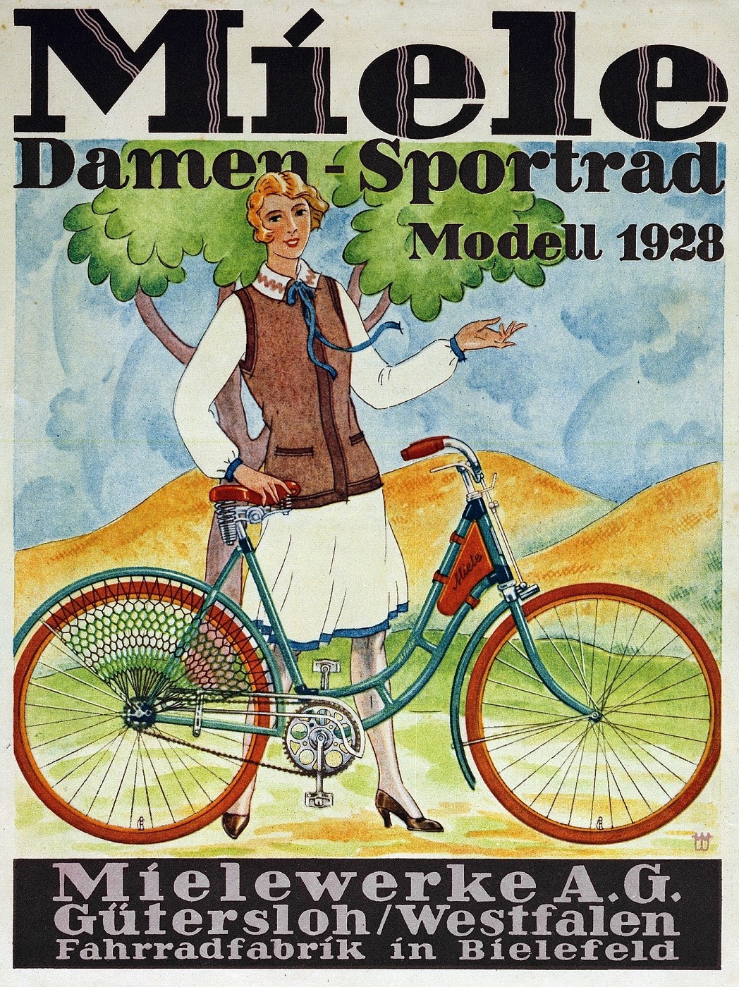 Miele Damen-Sportrad 1928