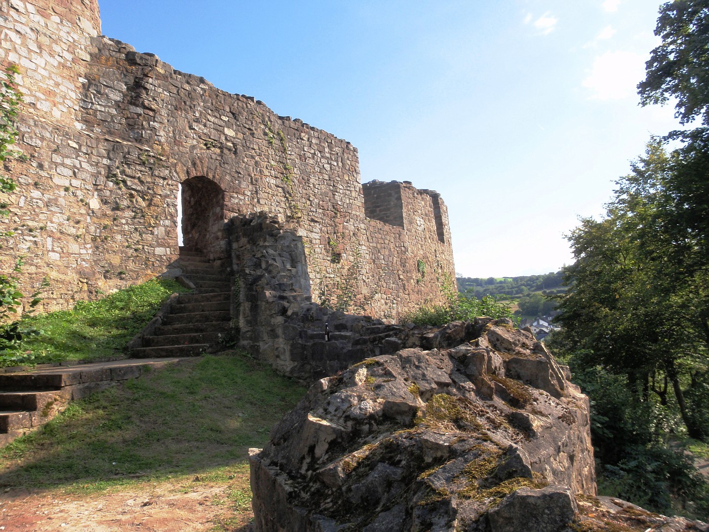 Ruine der Eversteiner Burg
